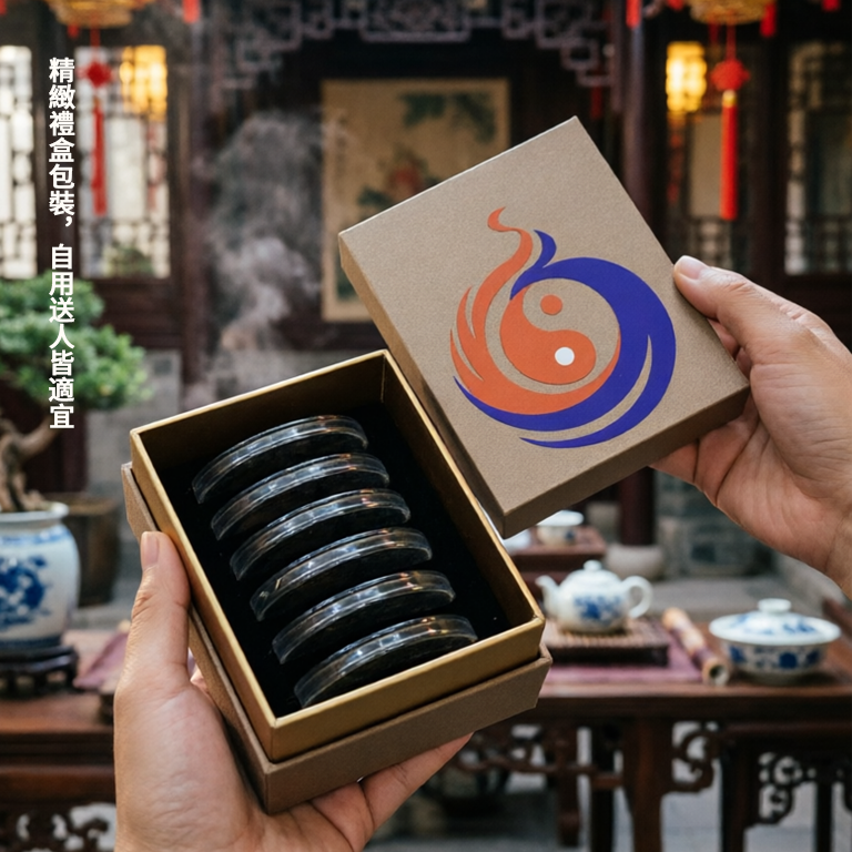 龍涏增運香 - 手工盤香禮盒